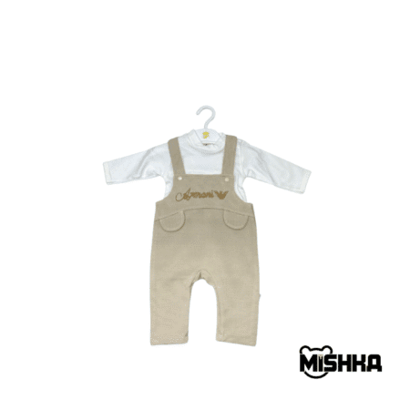 Jumb Suit SH 2 Pices Brown