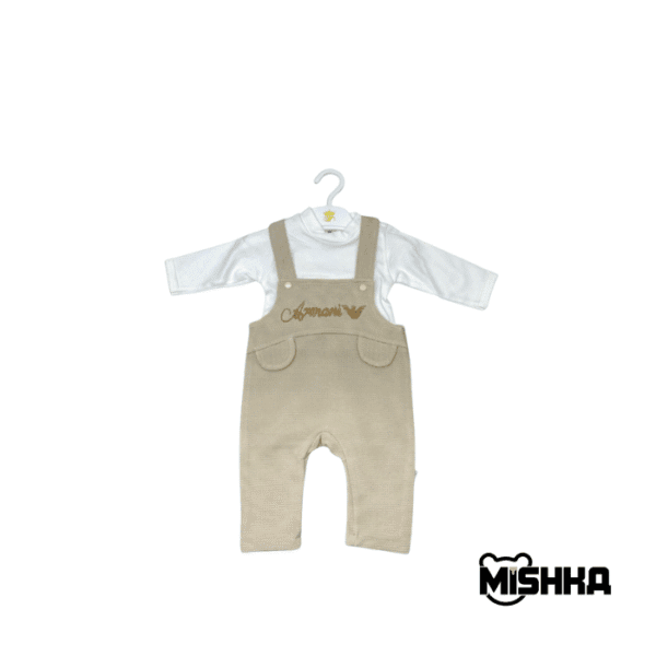 Jumb Suit SH 2 Pices Brown