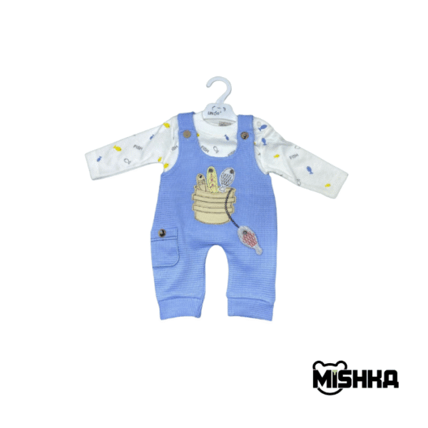 Jumb Suit SH 2 Pices Light Blue
