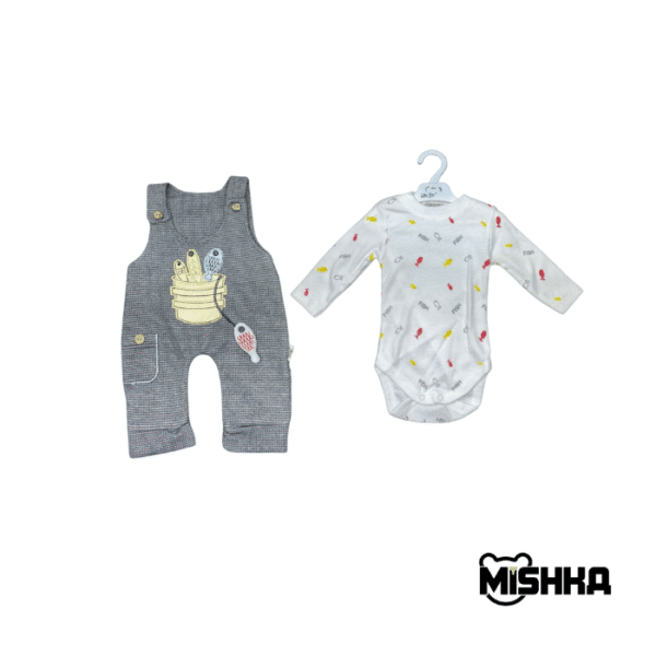 Jumb Suit SH 2 Pices Mint Green - Image 2